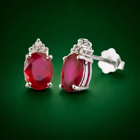 Pendientes Namuri Mujer SHAPE in Oro Diamante 0.06 Ct OR-2386/RU TRT - OR-2386/RU TRT